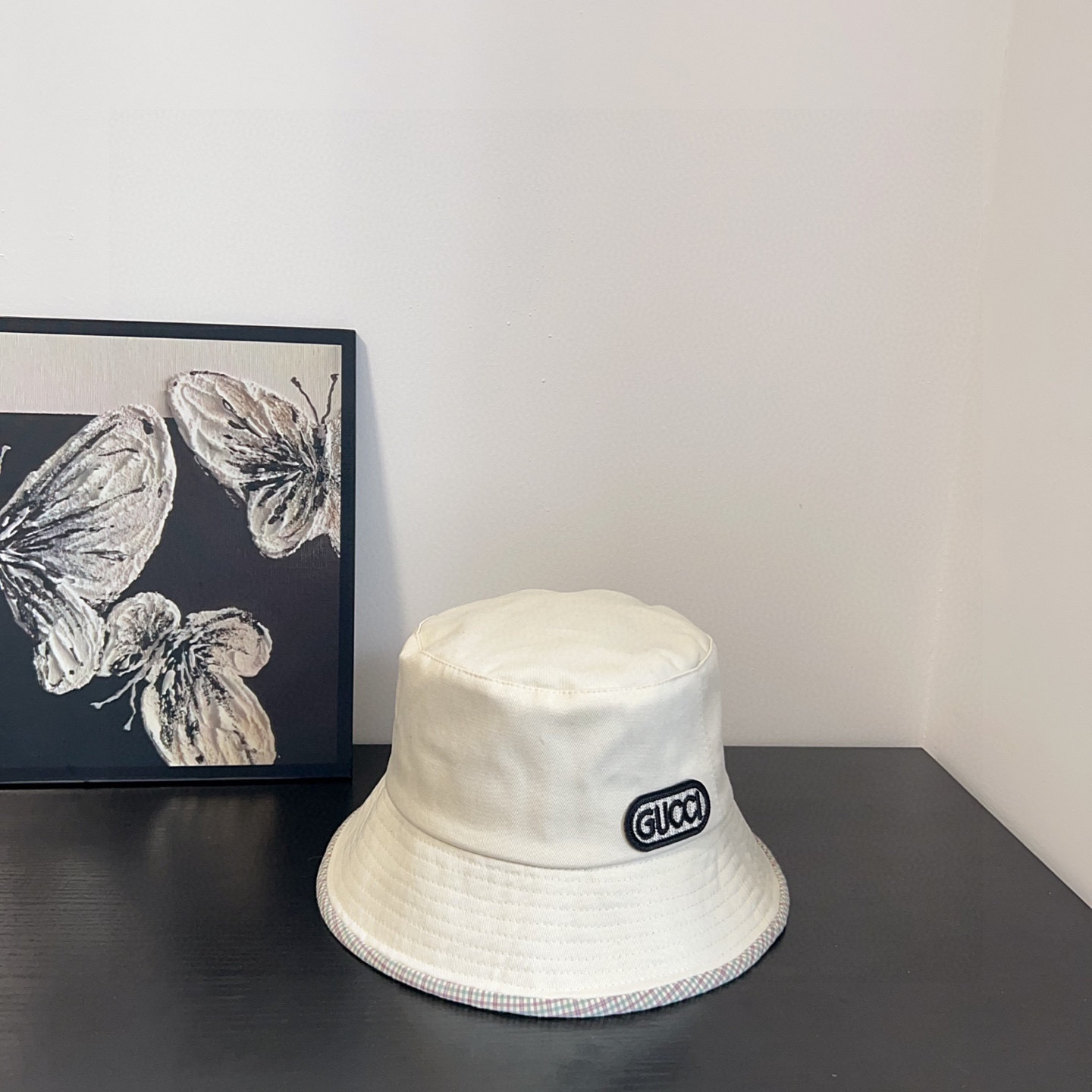Gucci 2025 Cream White Unisex Bucket Hat – Minimalist Everyday Style - Image 6