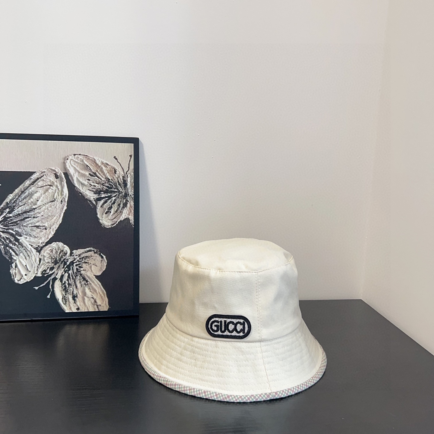 Gucci 2025 Cream White Unisex Bucket Hat – Minimalist Everyday Style - Image 7