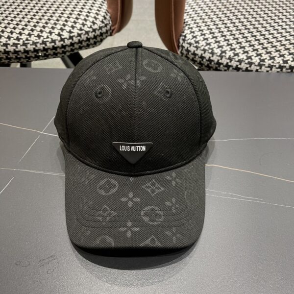 Louis Vuitton Black Monogram Baseball Cap – Lightweight Canvas Urban Essential