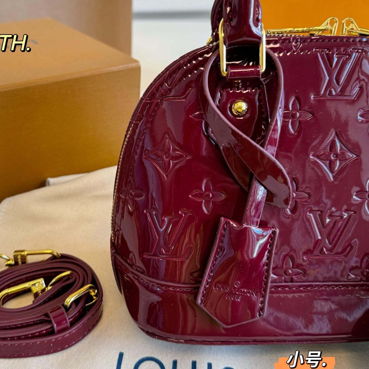 Louis Vuitton Nano Alma Patent Leather Mini Top Handle Bag 20CM - Image 4