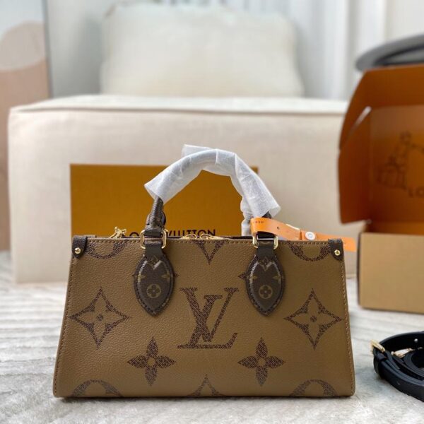 LV OnTheGo East West Tote – 26cm Horizontal Monogram Bag with NFC Chip