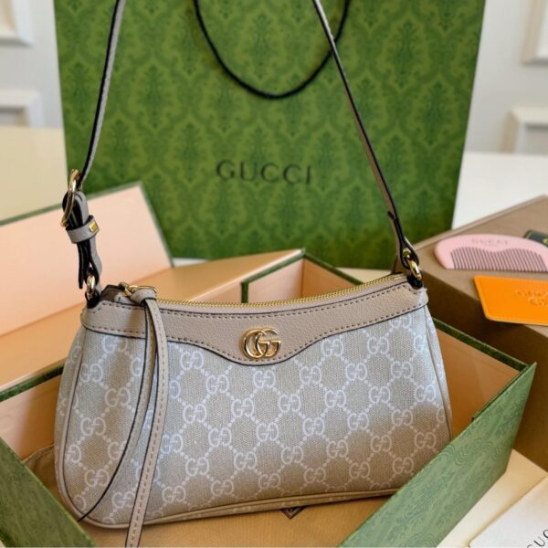 Gucci Ophidia GG Mini Shoulder Bag – Retro Underarm Style 25cm