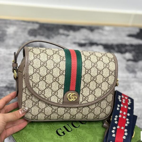 Gucci Ophidia Mini GG Shoulder Bag – Supreme Canvas 23CM