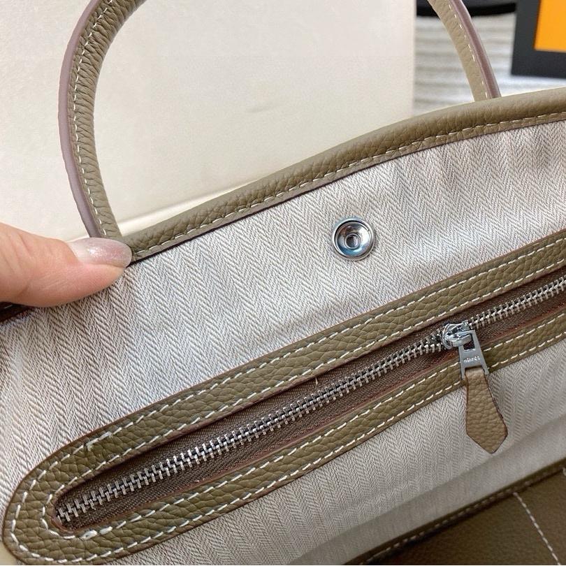 Hermès Garden Party 32 Tote Bag in Full-Grain Calfskin - Image 8
