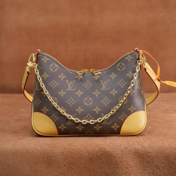 Louis Vuitton Boulogne PM 26cm - High-Fidelity Monogram Archive - Adjustable Strap & Chain